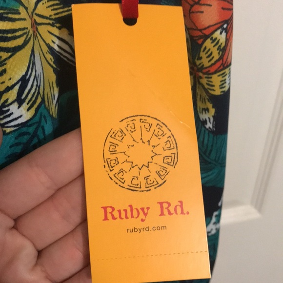 NEW Ruby Rd knee length short sleeved casual dress - Picture 4 of 6